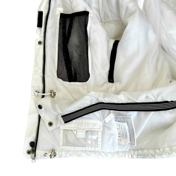 Couloir Fusion Winter Ski Jacket Snowboarding Coat White Black Green Size M 6 - Picture 13 of 16